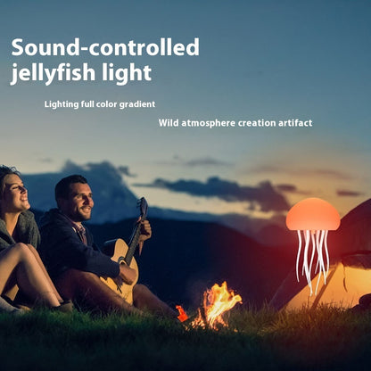 Jellyfish Mood Lampe – LED Jellyfish Nachtlicht für Nachttisch & Schreibtisch 🌊💡