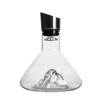 Iceberg Wine Decanter – Kreativer Kristallglas-Weindekanter 🍷